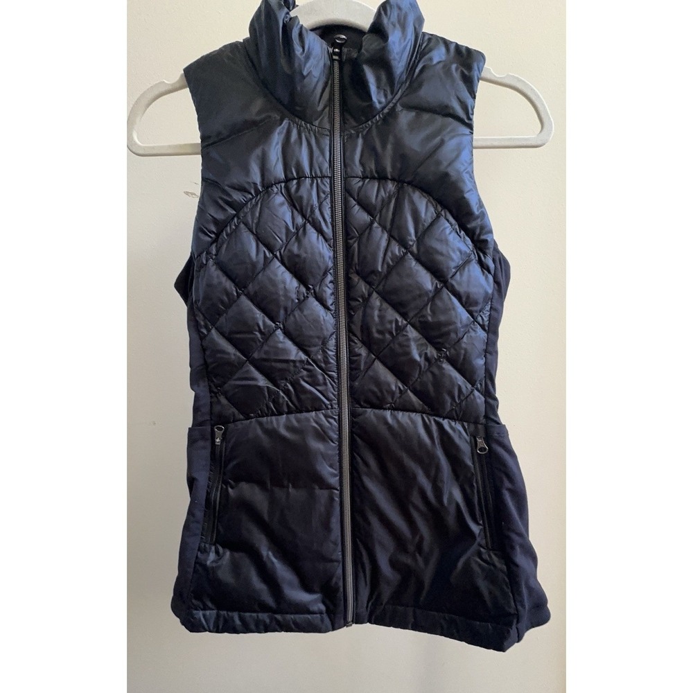 LULULEMON Down For A Run Vest - Black - Size 4